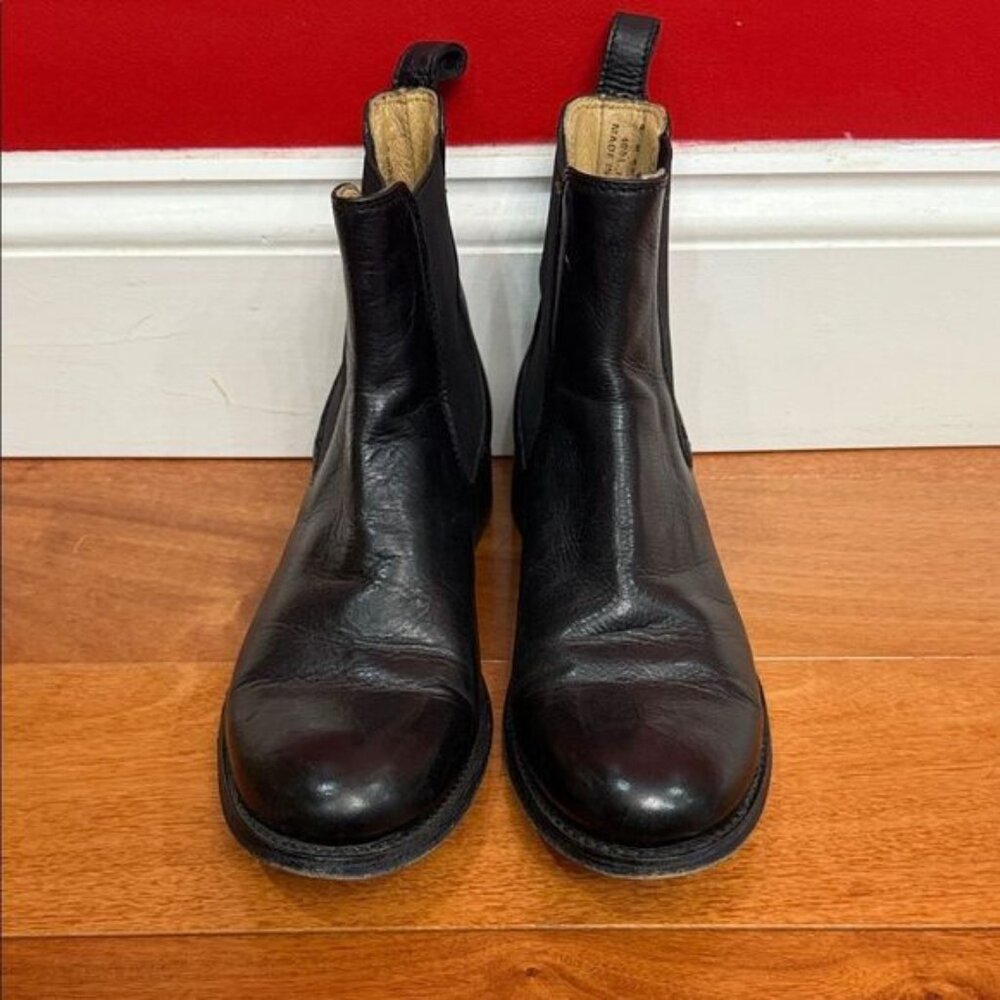 Frye Black Leather Men's Chelsea Ankle Boots Size 7